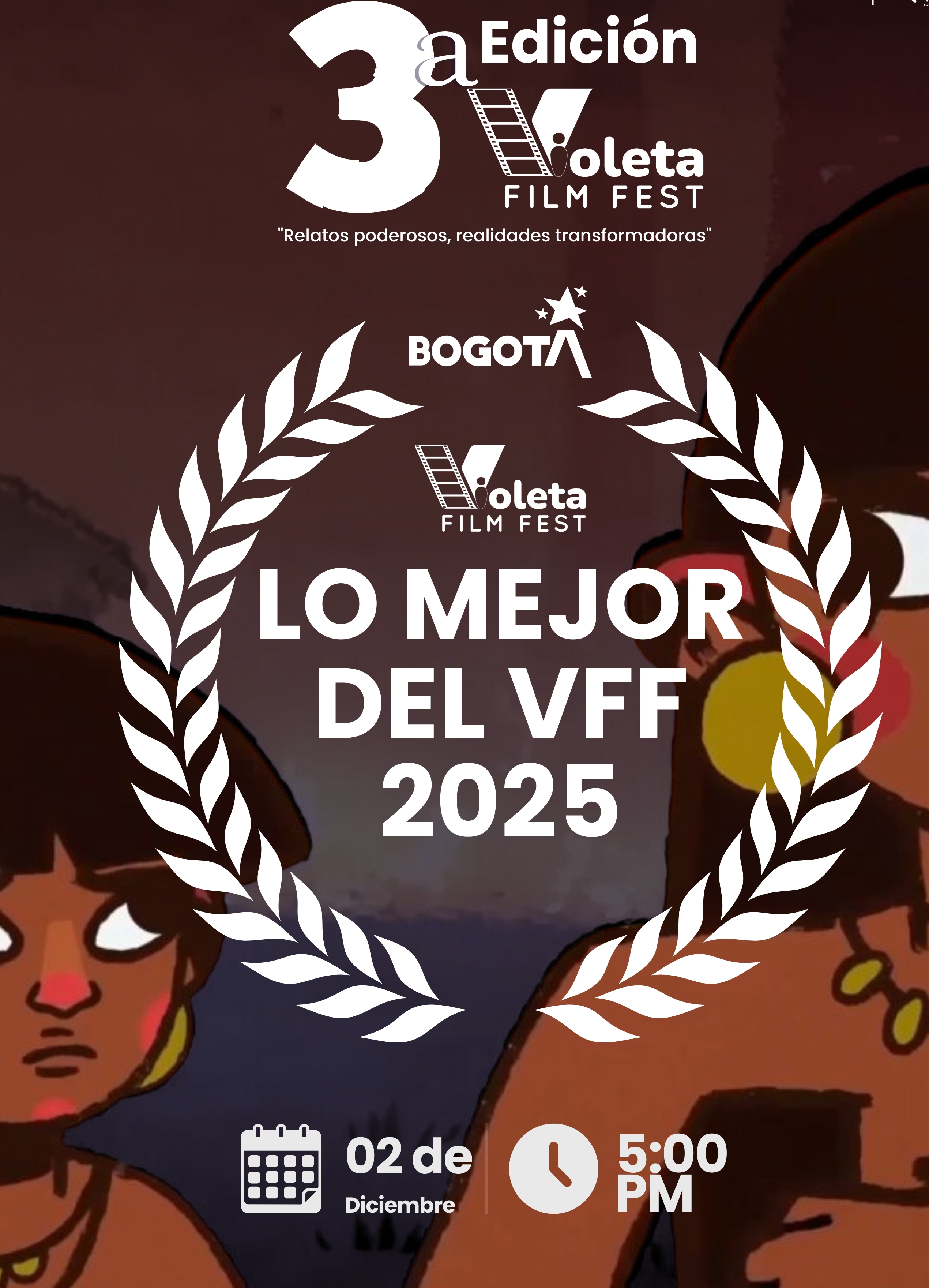 Poster de lo mejor del Violeta Film Festival 2025