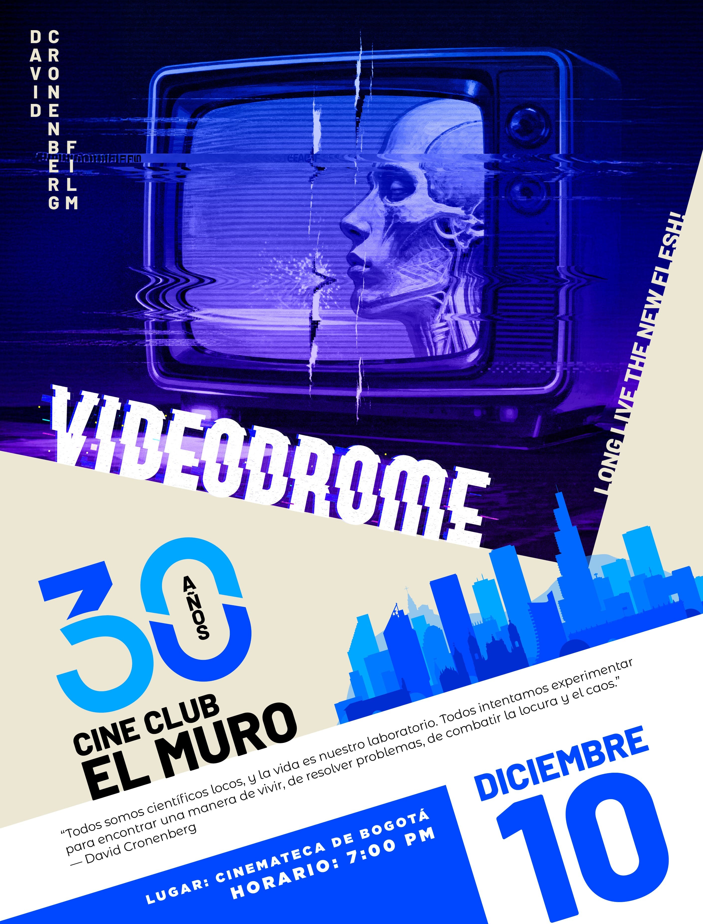 Poster Celebración de los 30 años de El Cine Club El Muro