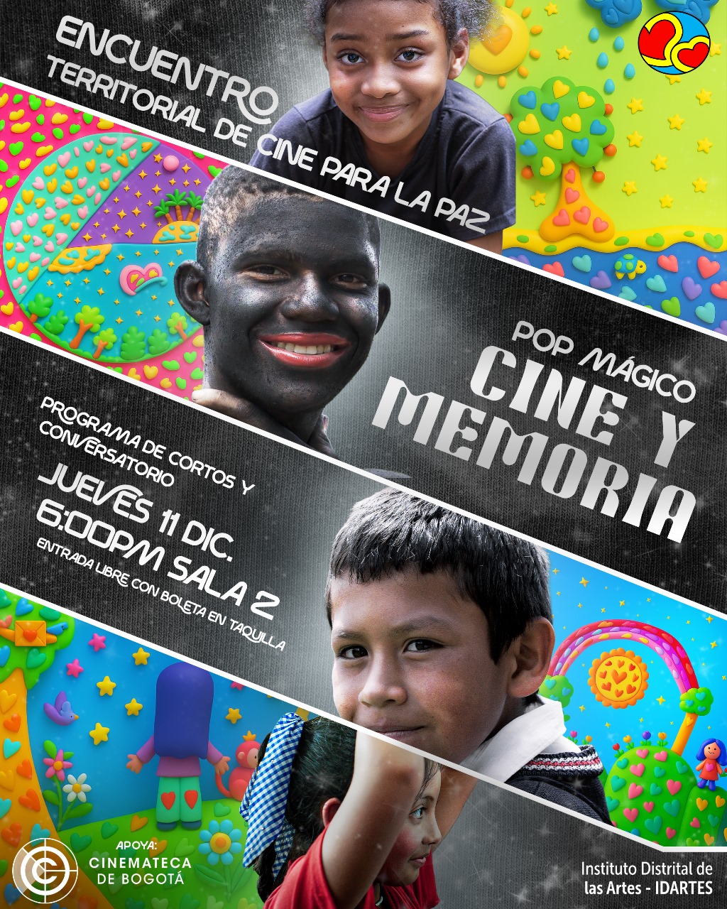 El público tendrá la oportunidad de entrelazar narrativas provenientes de comunidades étnica y geográficamente diversas.