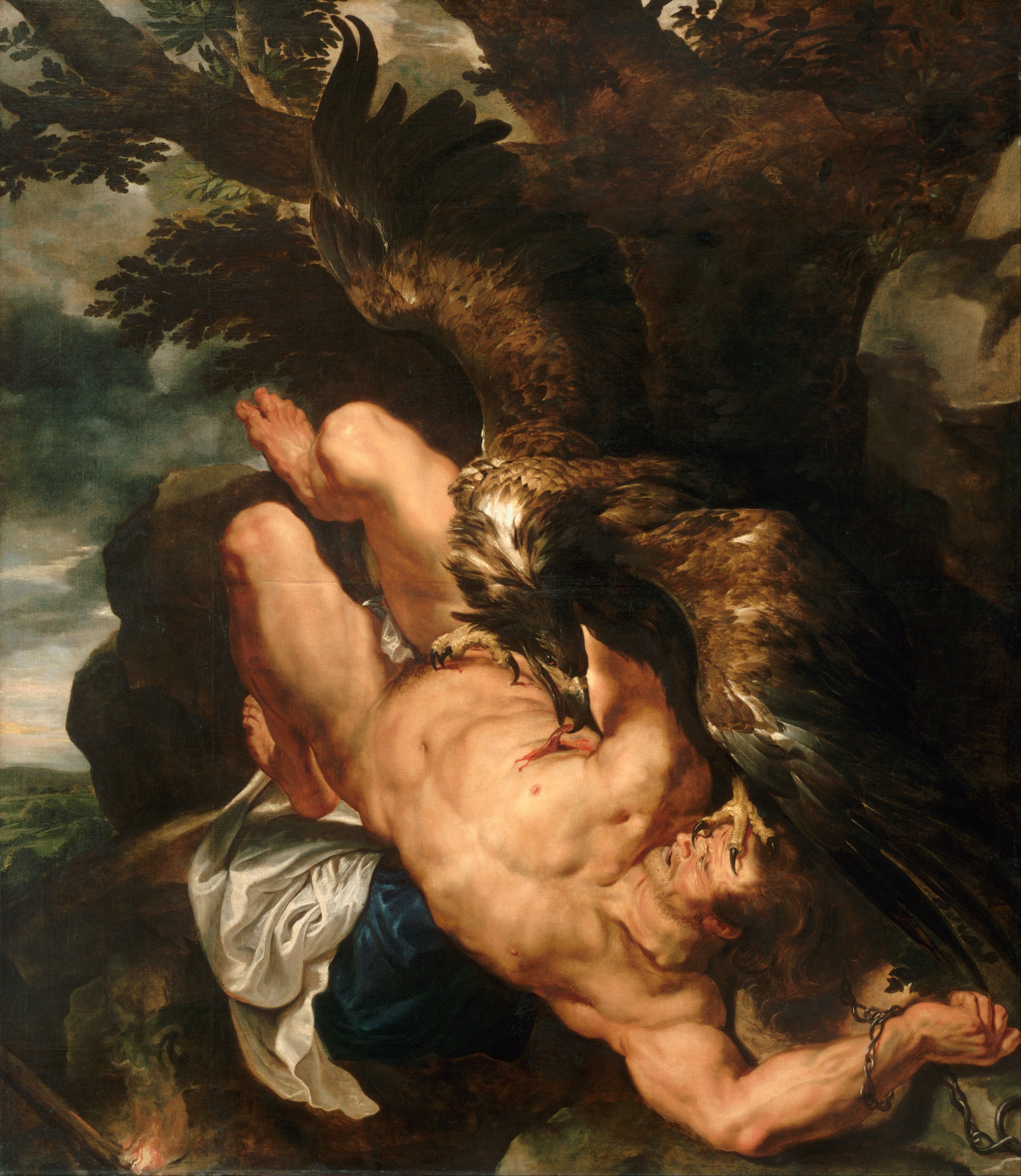 Prometheus Bound de Peter Paul Rubens y Frans Snyders.