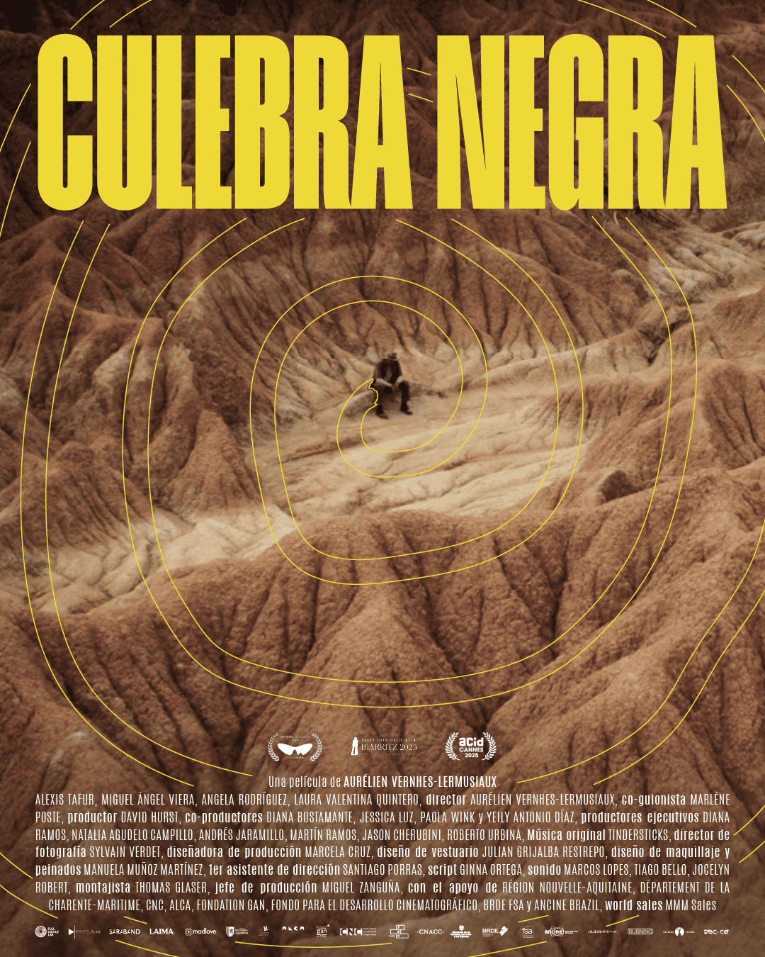 culebra negra poster