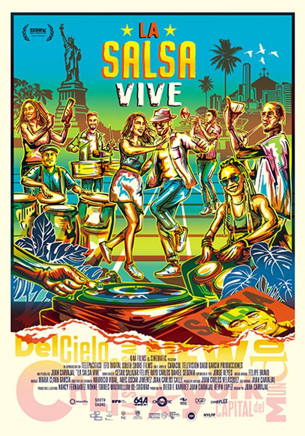 Afiche La Salsa vive