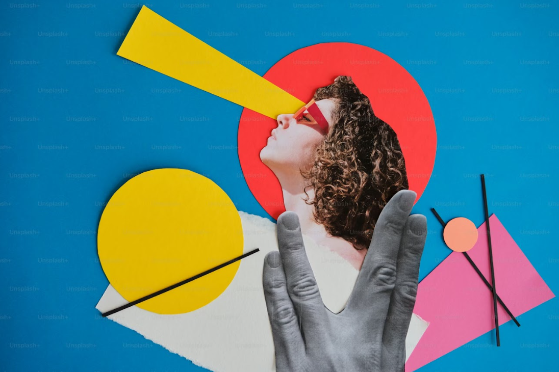 Carteles de cine con técnicas mixtas 