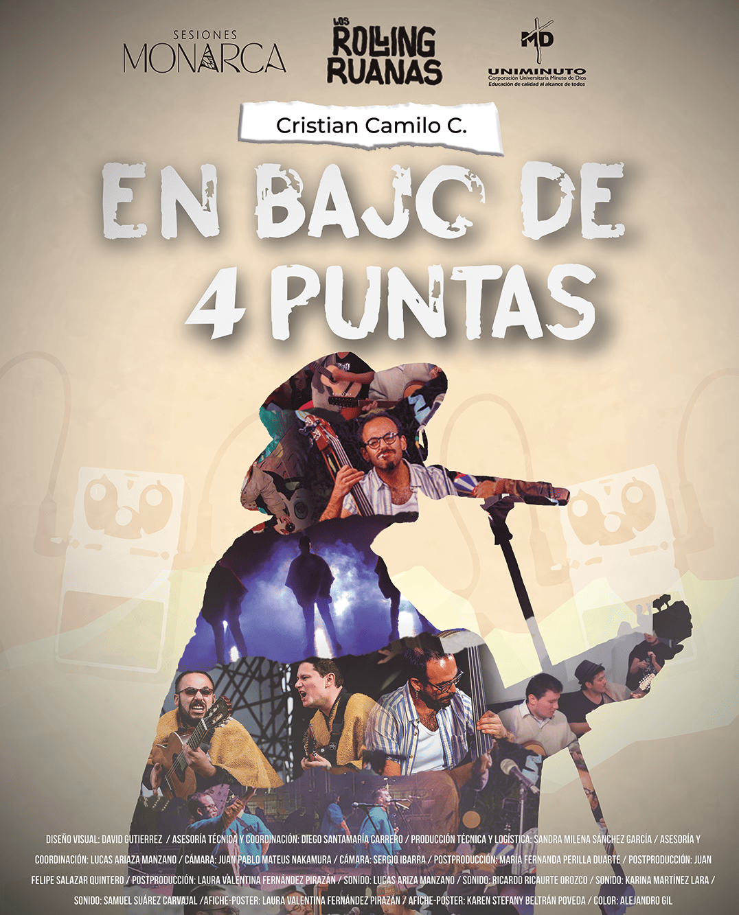 Poster En bajo 4 puntas