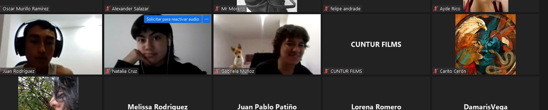 Curso Virtual de conocimiento audiovisuales 2021 - 2022 - 2023