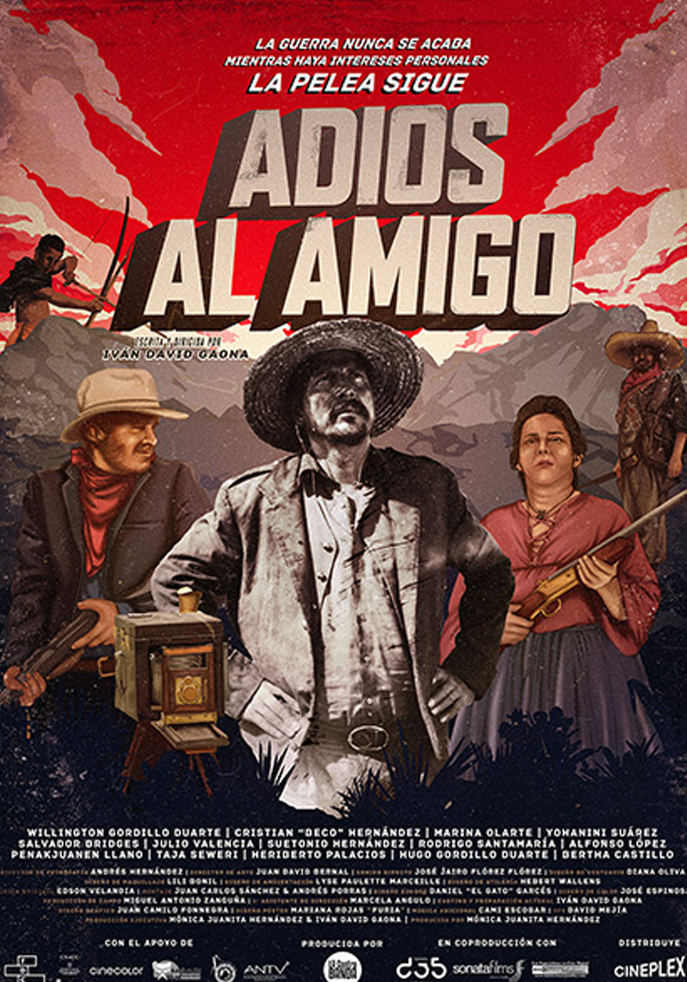 Afiche Adios al amigo