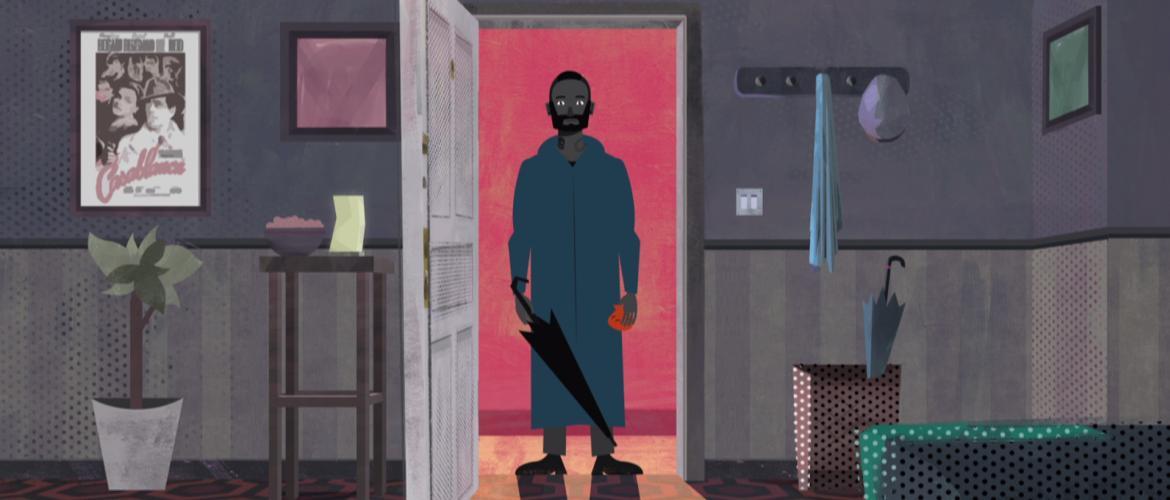 cuentos cortos con titulos largos hombre entrando a una sala