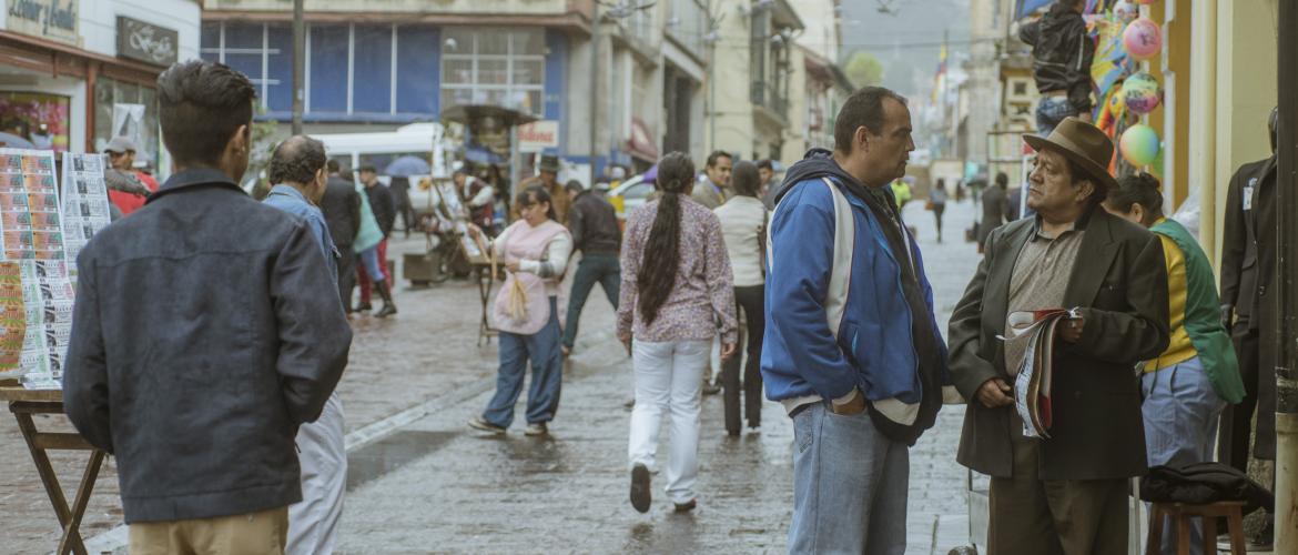 Foto rodaje La Gloria de Lucho - crédito Caracol Televisión Foto rodaje La Gloria de Lucho - crédito Caracol Televisión