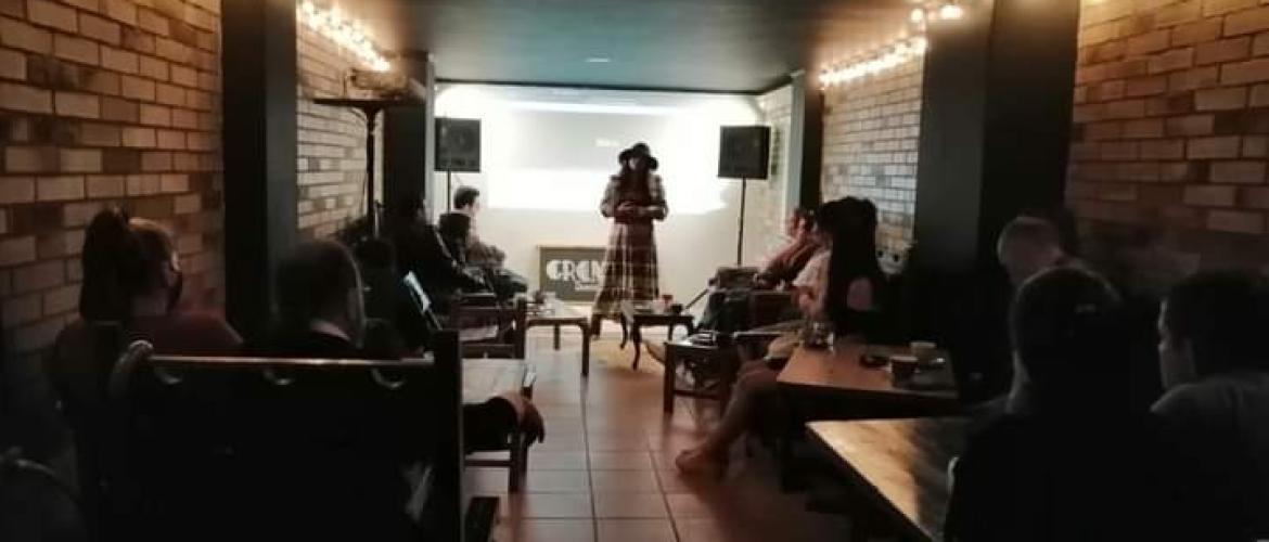 Cinefilia en cocción de Choachí Sala de cine con proyección
