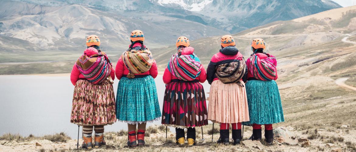 Mujeres cholitas