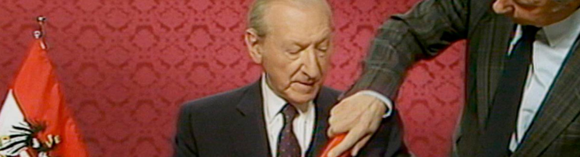 THE WALDHEIM WALTZ Kurt Waldheim 2 © Ruth Beckermann Filmproduktion