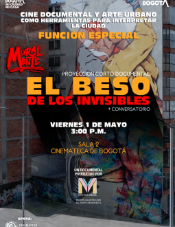 Poster Película El beso de los invisibles