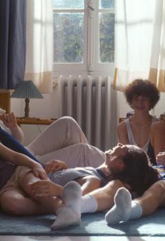 Toni, con su familia 