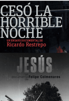 Portadas de Cesó la horrible noche y Jesús