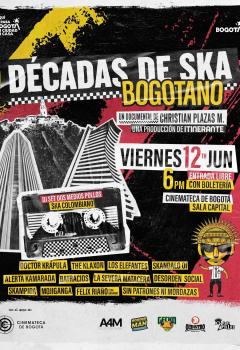 Poster de Dècadas de ska bogotano