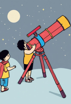 Observación por telescopio